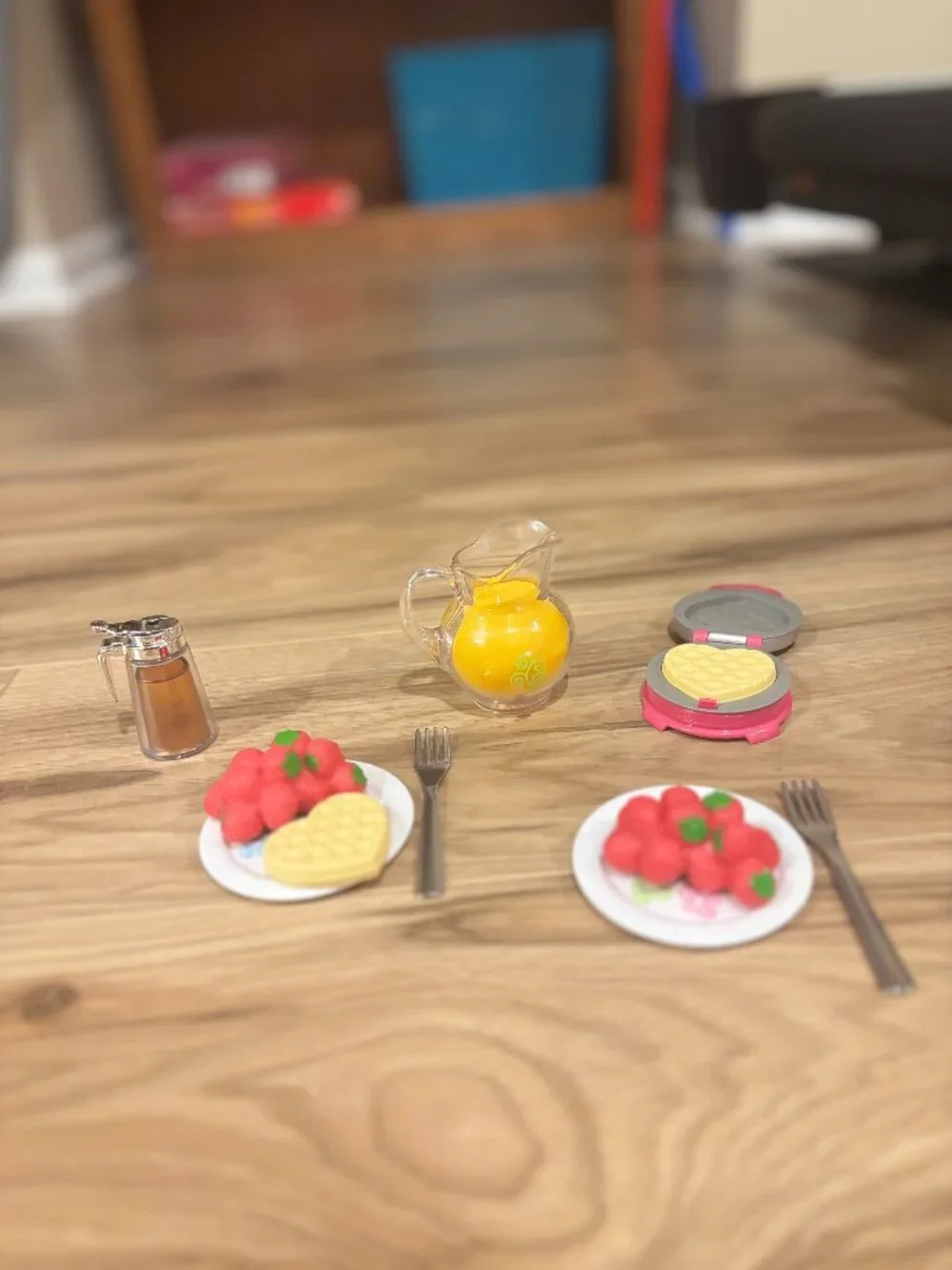 Waffle Breakfast Set